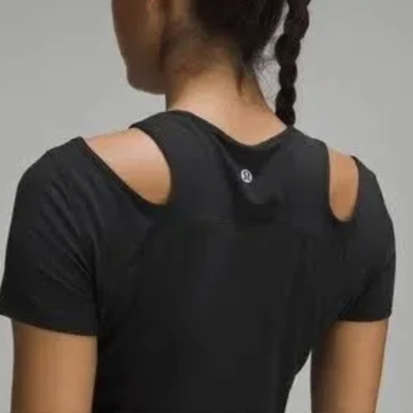 Lululemon Shoulder Cutout Yoga Tshirt - Picture 12 of 13